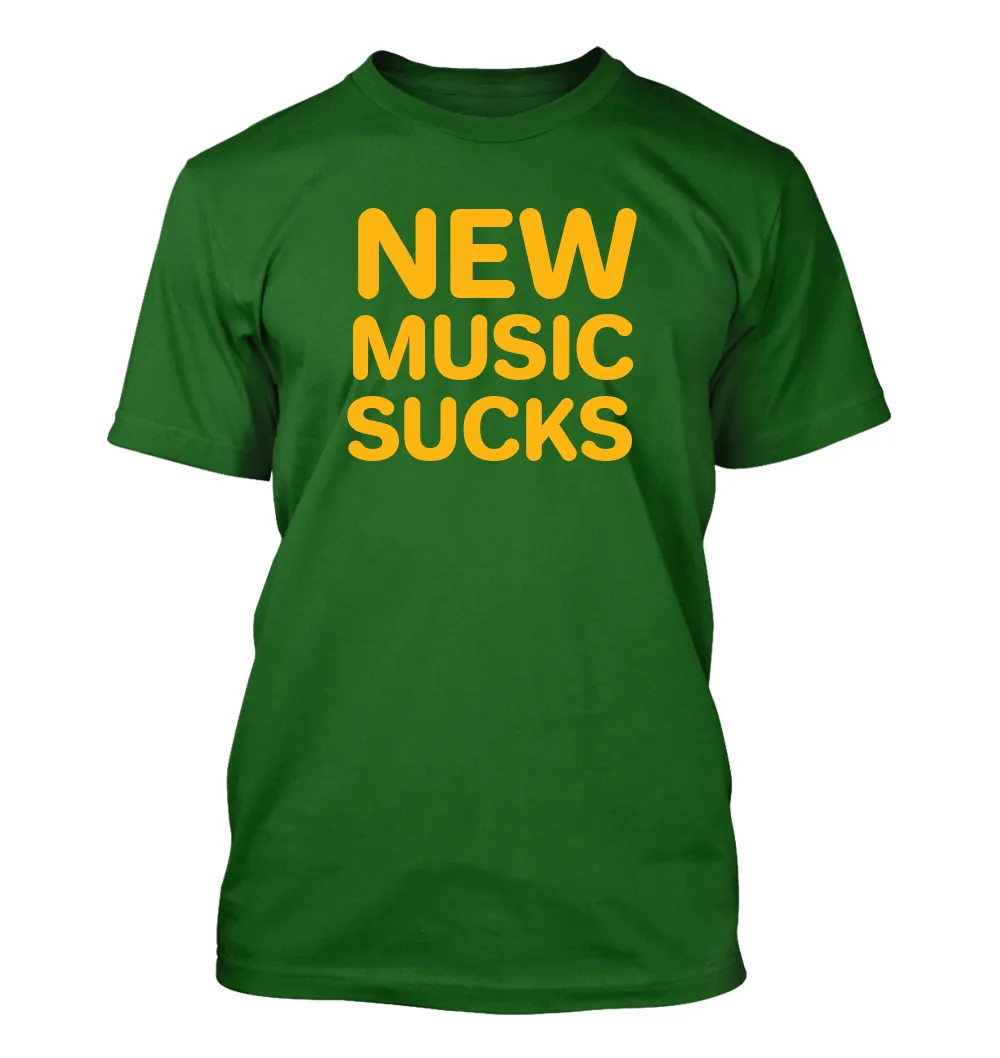NEW
MUSIC
SUCKS Unisex T-Shirt