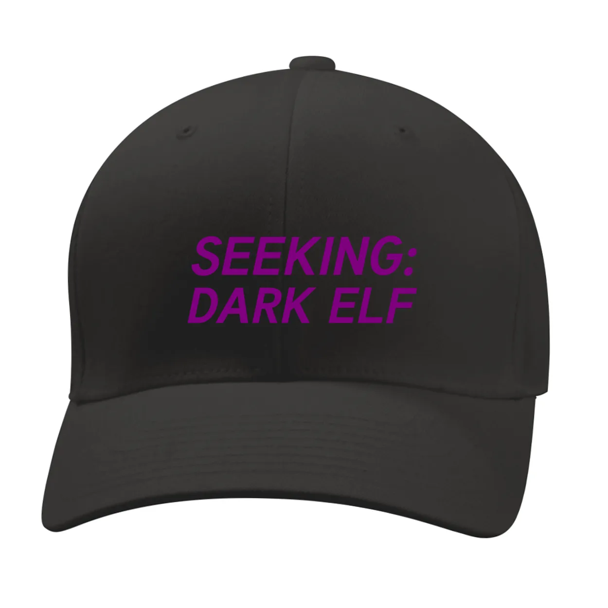 SEEKING:
DARK ELF Fitted Mid Profile Hat