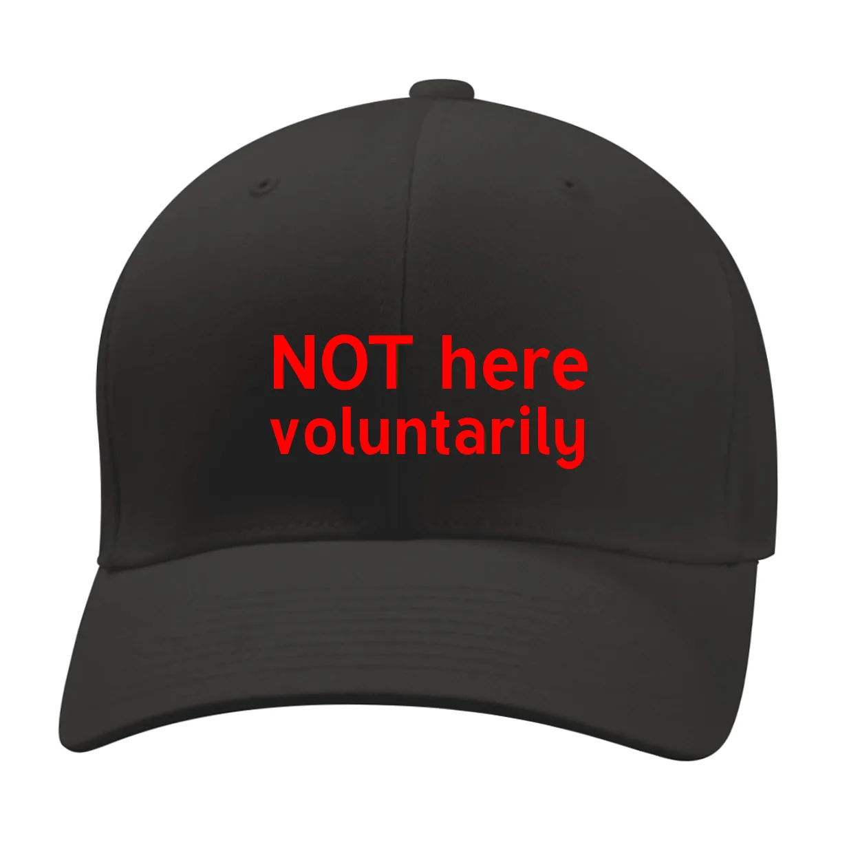 NOT here
voluntarily Fitted Mid Profile Hat