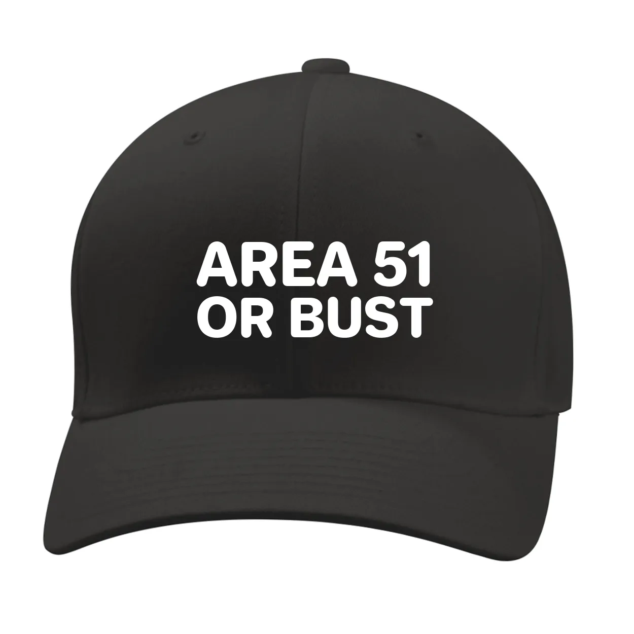AREA 51
OR BUST Fitted Mid Profile Hat