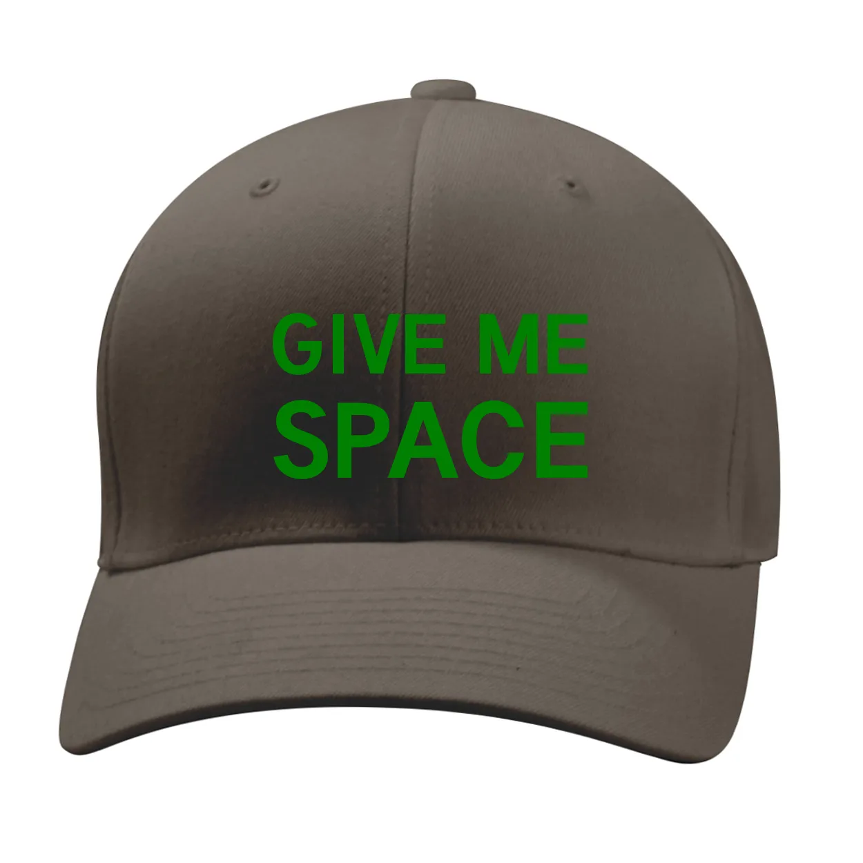 GIVE ME
SPACE Fitted Mid Profile Hat
