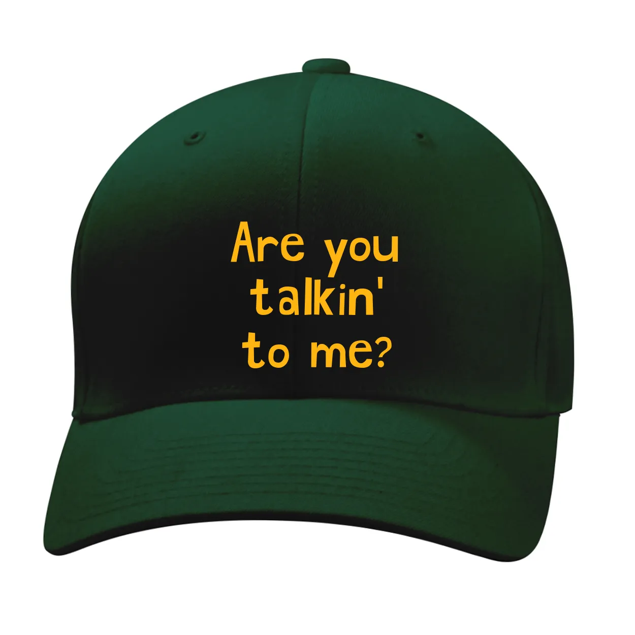 Are you
talkin'
to me? Fitted Mid Profile Hat