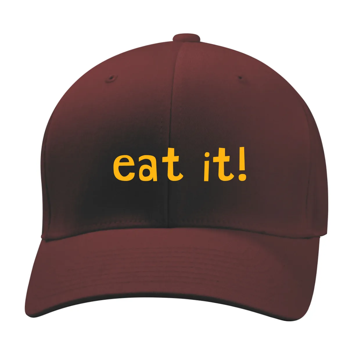 eat it! Fitted Mid Profile Hat