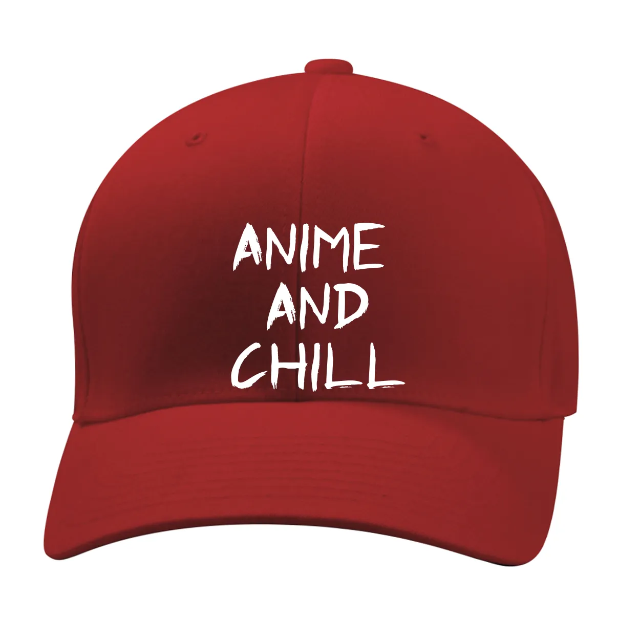 ANIME 
AND
CHILL Fitted Mid Profile Hat