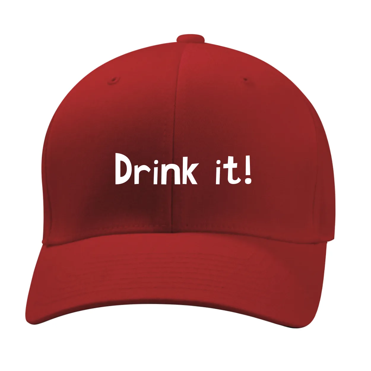 Drink it! Fitted Mid Profile Hat