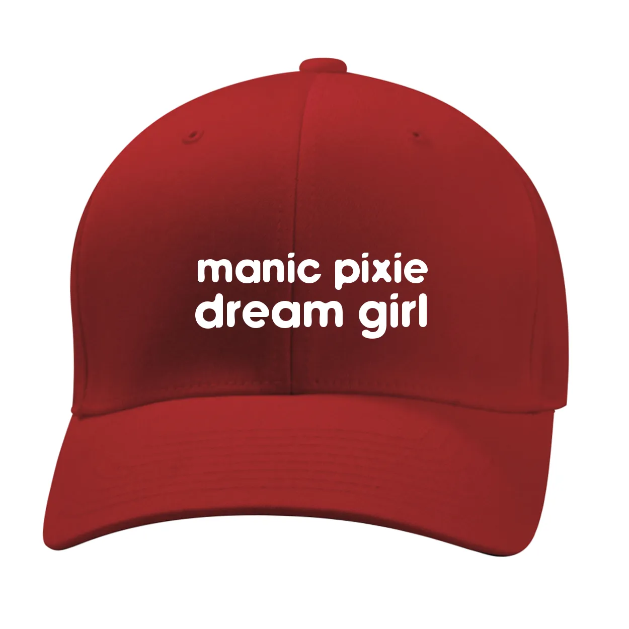 manic pixie
dream girl Fitted Mid Profile Hat