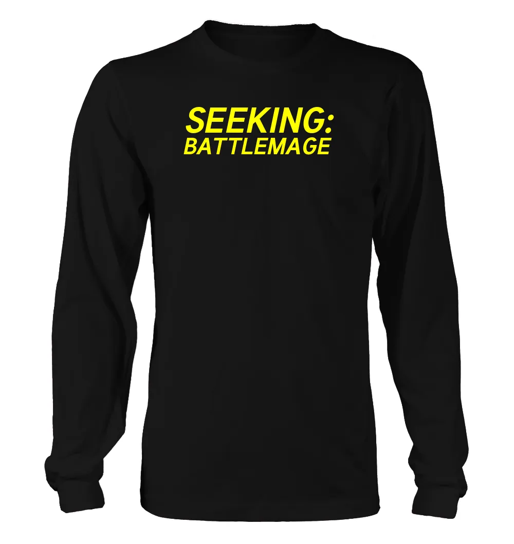 SEEKING:
BATTLEMAGE Unisex Long Sleeve Shirt