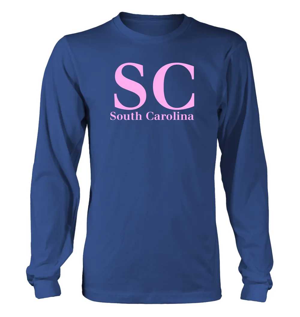 SC
South Carolina Unisex Long Sleeve Shirt