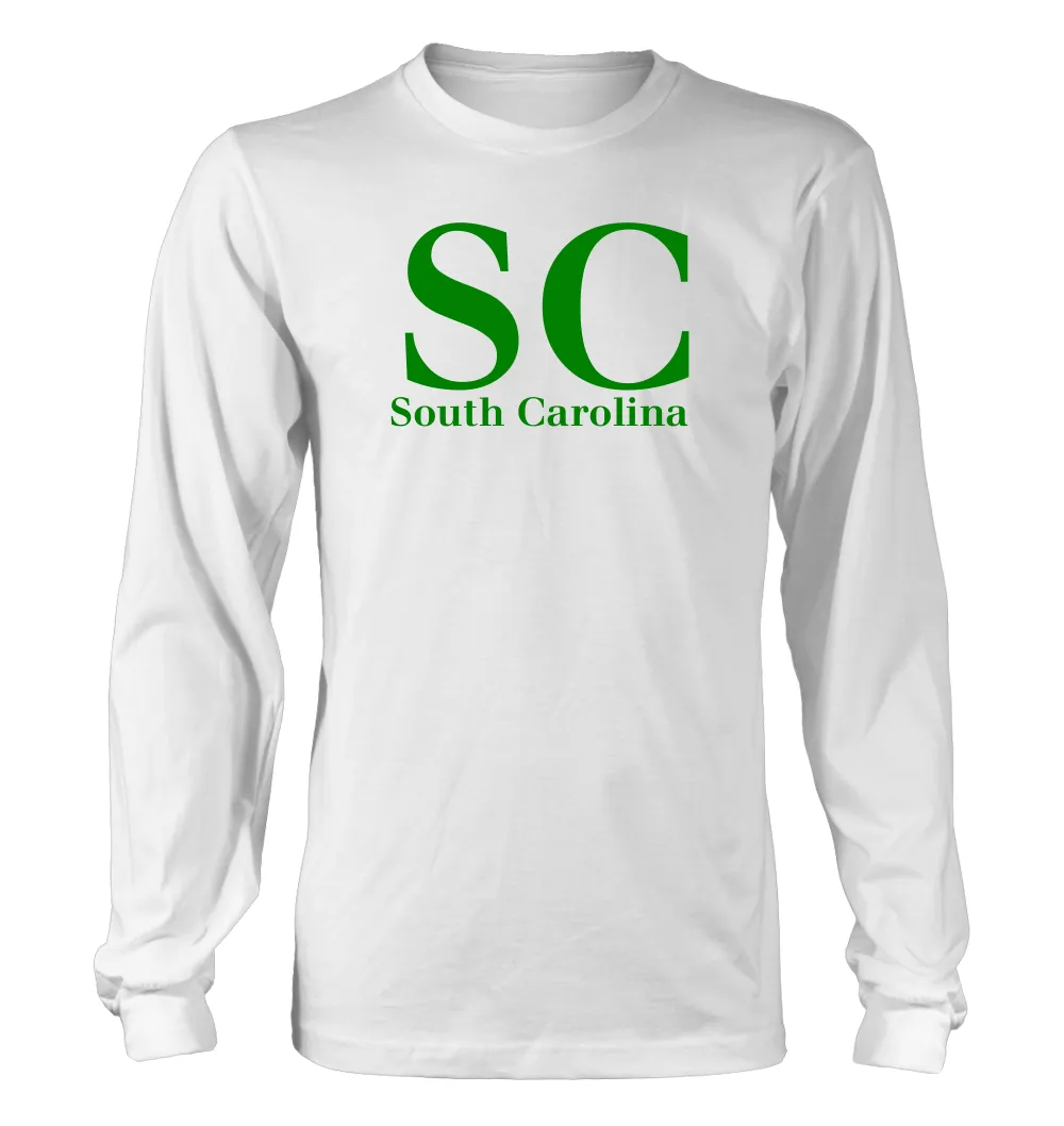 SC
South Carolina Unisex Long Sleeve Shirt
