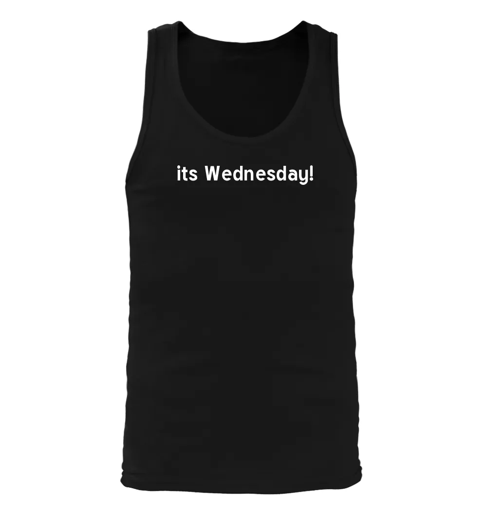 its Wednesday! Men's Tank Top