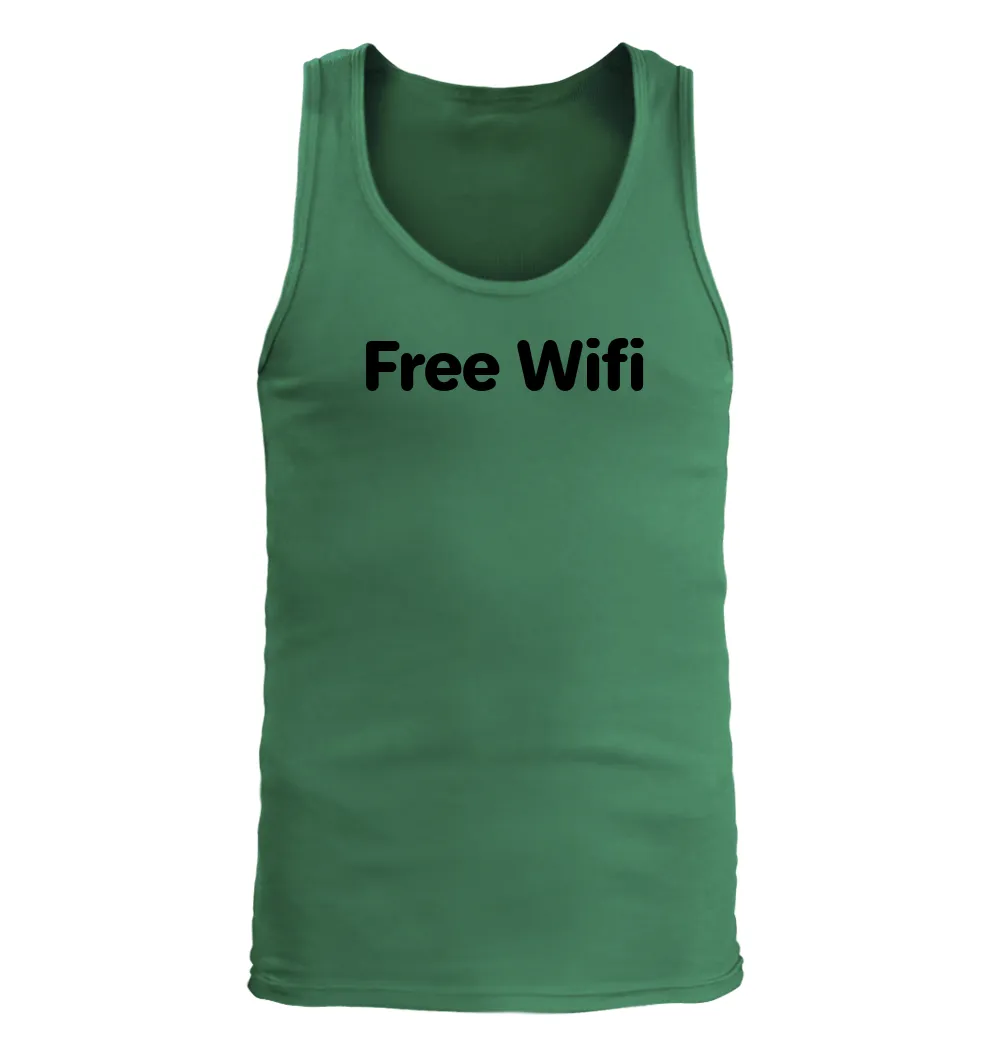 Free Wifi Men's Tank Top