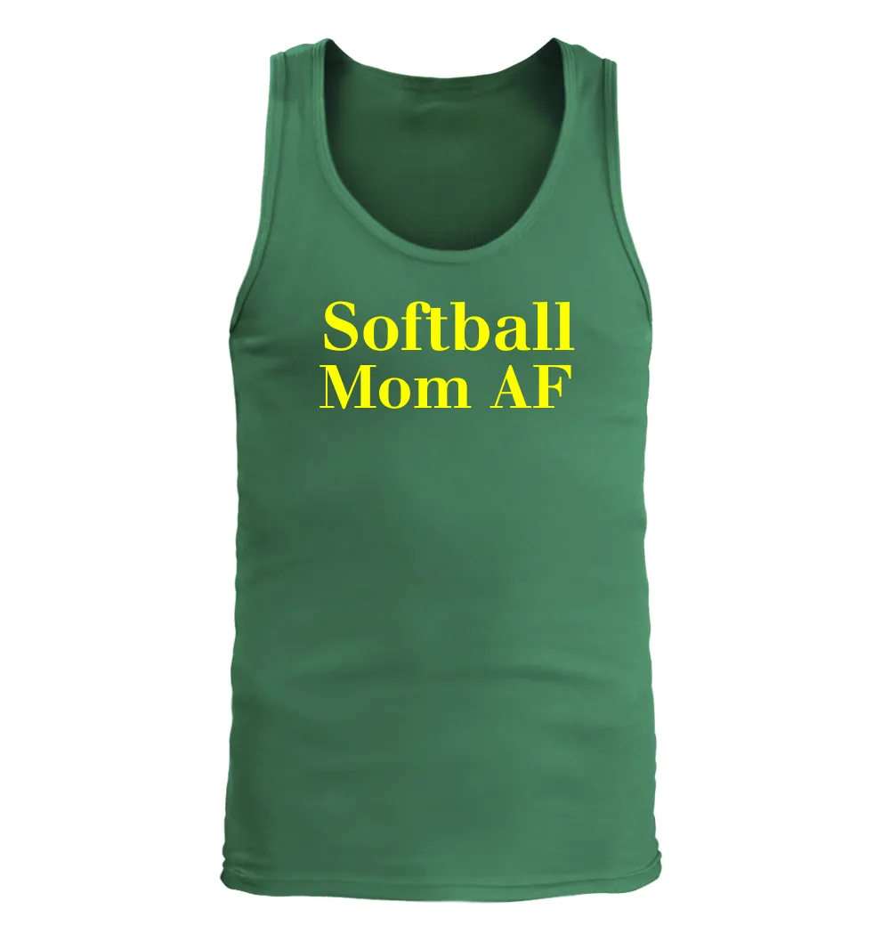 Softball
Mom AF Men's Tank Top