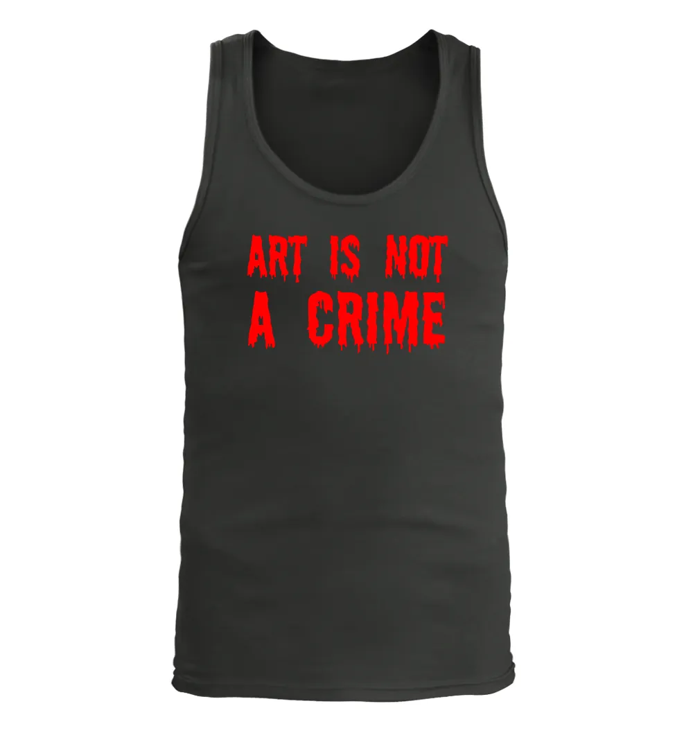 ART is not
a CRIME Men's Tank Top