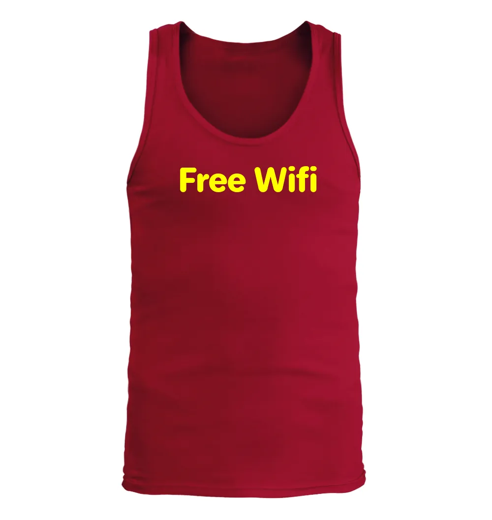Free Wifi Men's Tank Top