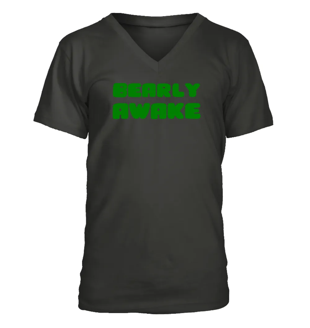 Bearly
Awake Men's V-Neck T-Shirt
