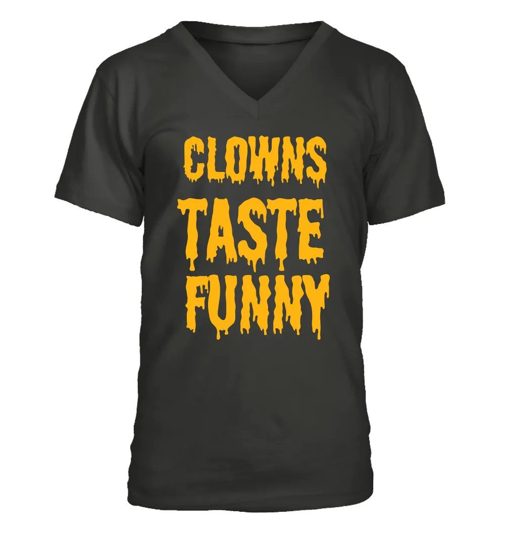 Clowns
taste
funny Men's V-Neck T-Shirt