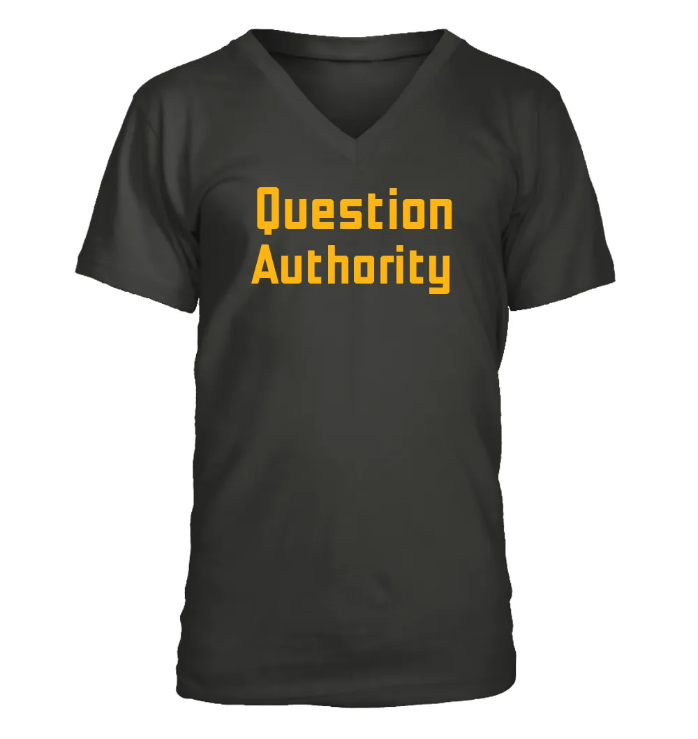 Question
Authority Men's V-Neck T-Shirt