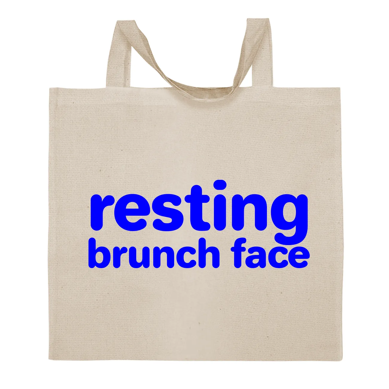 resting
brunch face Tote