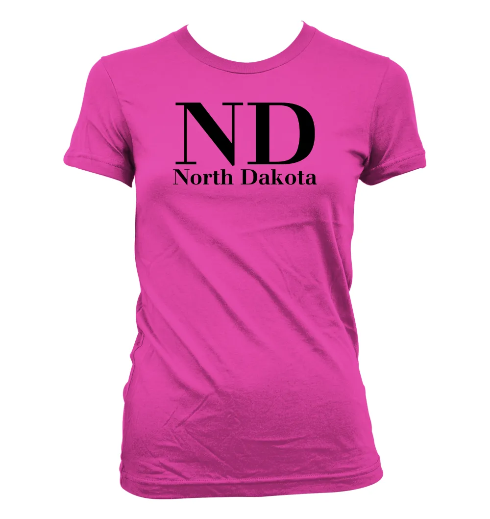 ND
North Dakota Women's Jr Cut T-Shirt