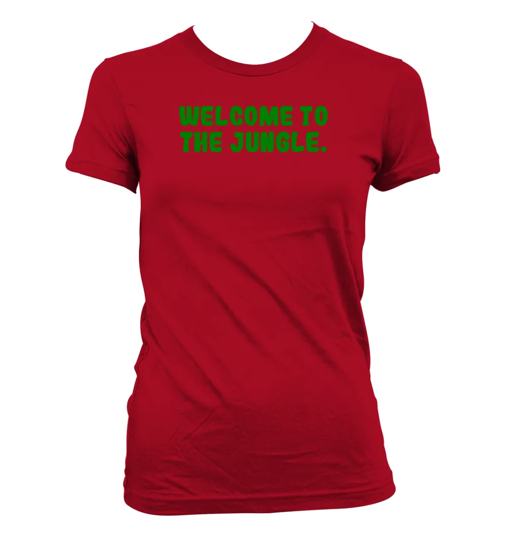 Welcome to
THE JUNGLE. Women's Jr Cut T-Shirt