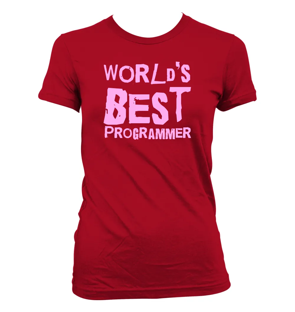 World's
Best
Programmer Women's Jr Cut T-Shirt