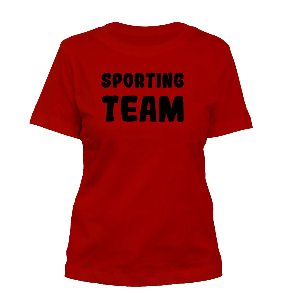 SPORTING
TEAM Misses Cut T-Shirt