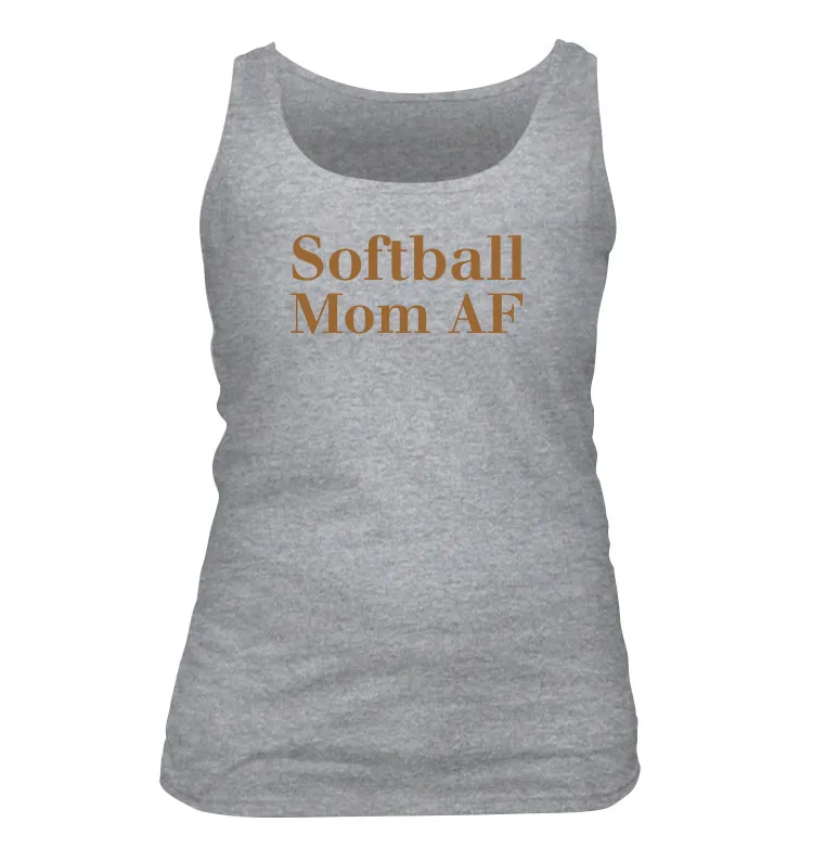 Softball
Mom AF Women's Tank Top