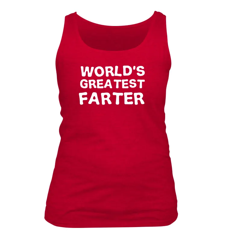 World's
Greatest
Farter Women's Tank Top