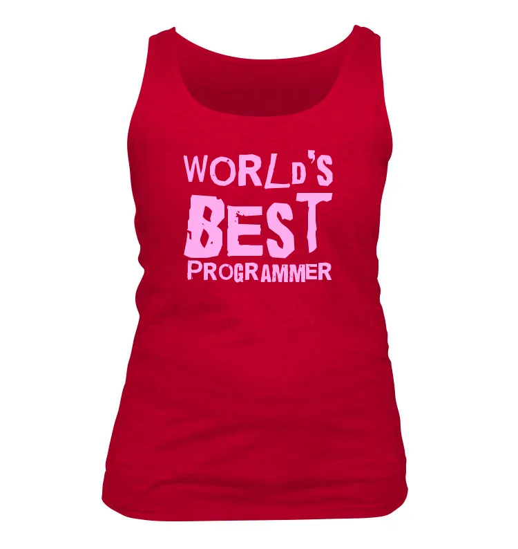 World's
Best
Programmer Women's Tank Top