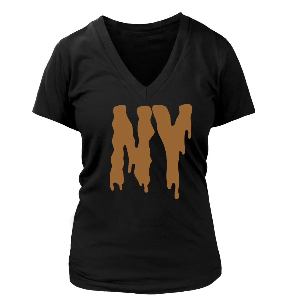 NY Women's V-Neck T-Shirt
