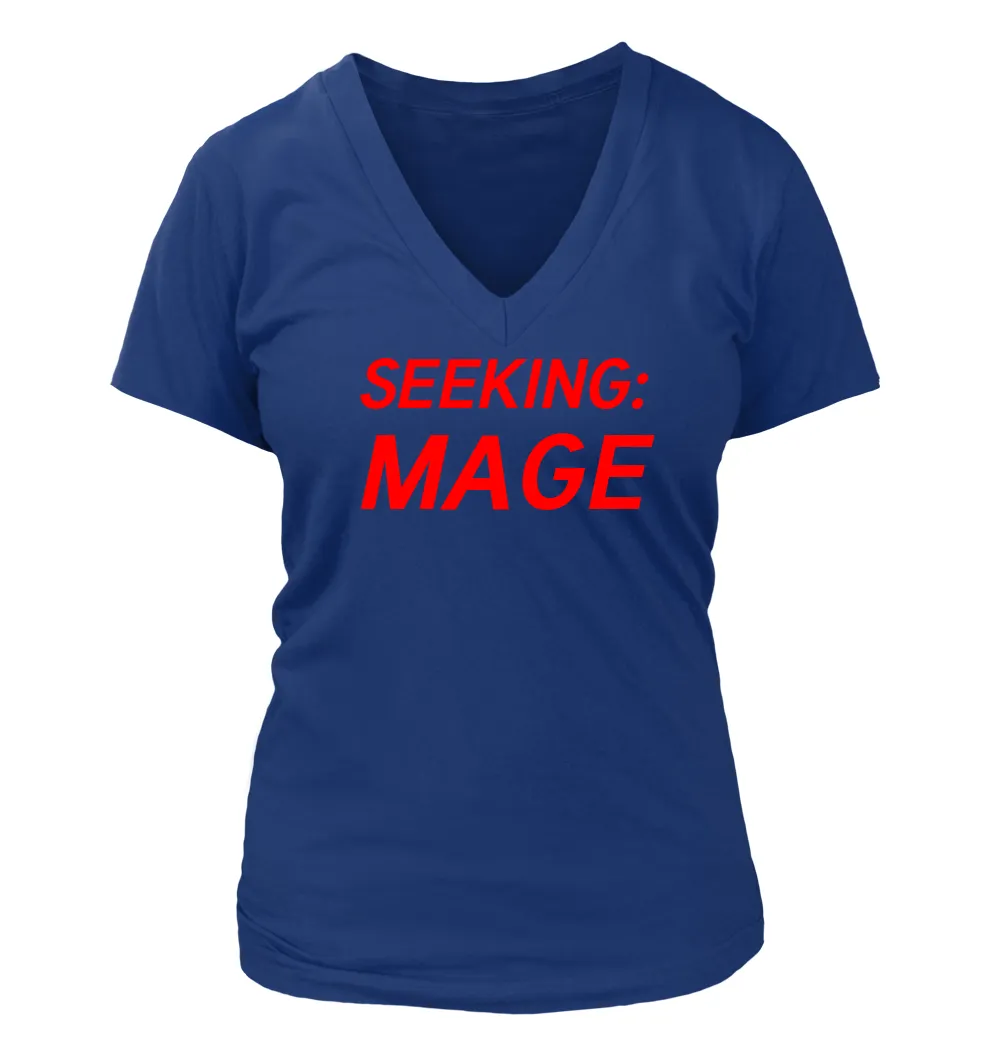 SEEKING:
MAGE Women's V-Neck T-Shirt