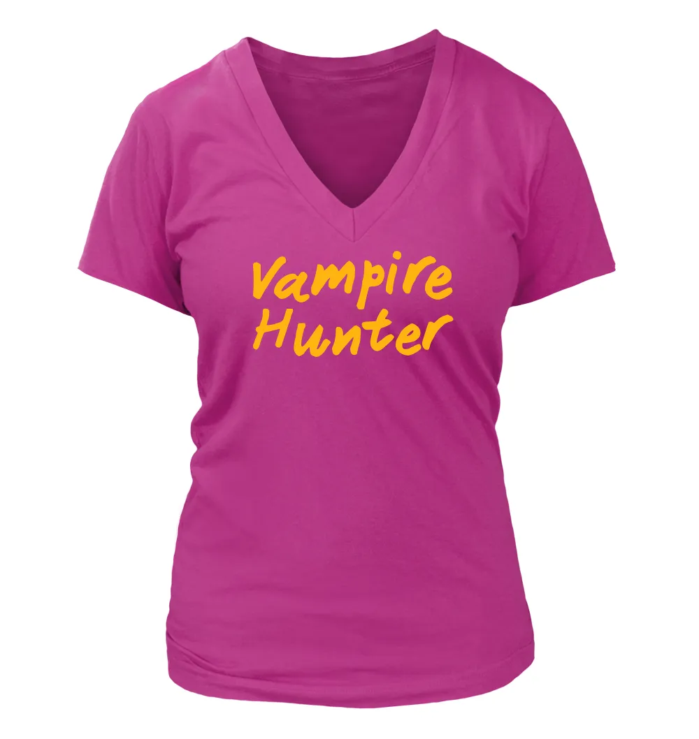 Vampire
Hunter Women's V-Neck T-Shirt