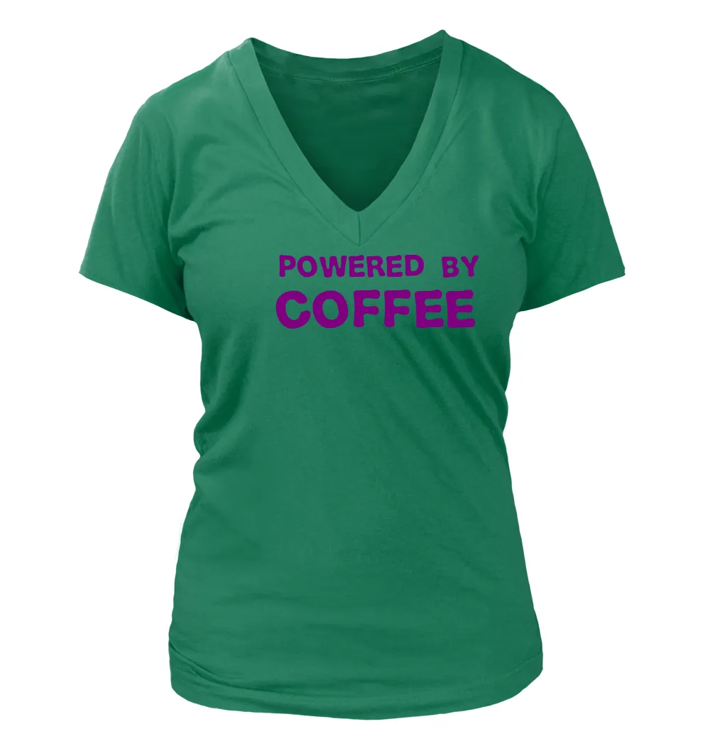 Powered by
Coffee Women's V-Neck T-Shirt