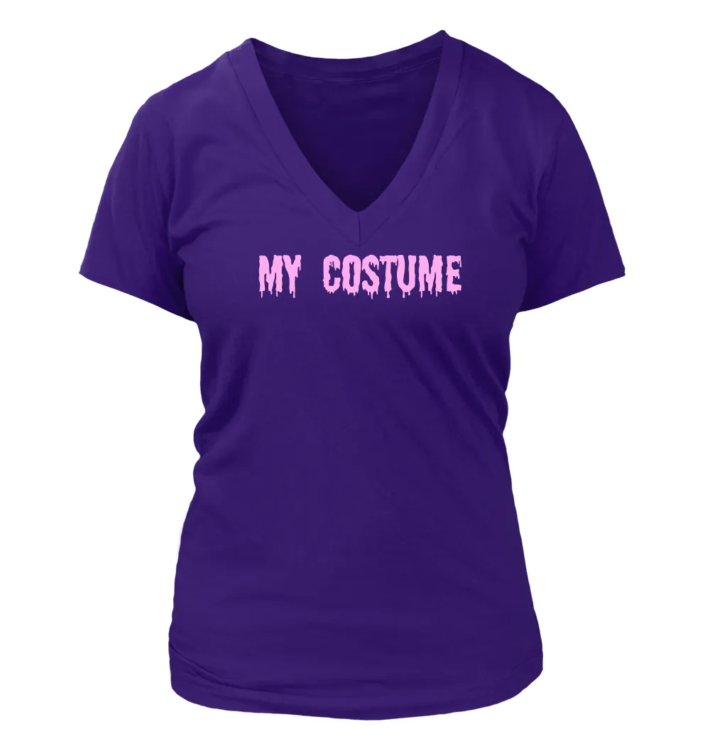 my costume Women's V-Neck T-Shirt