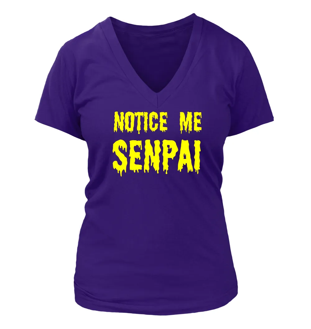 Notice me
Senpai Women's V-Neck T-Shirt