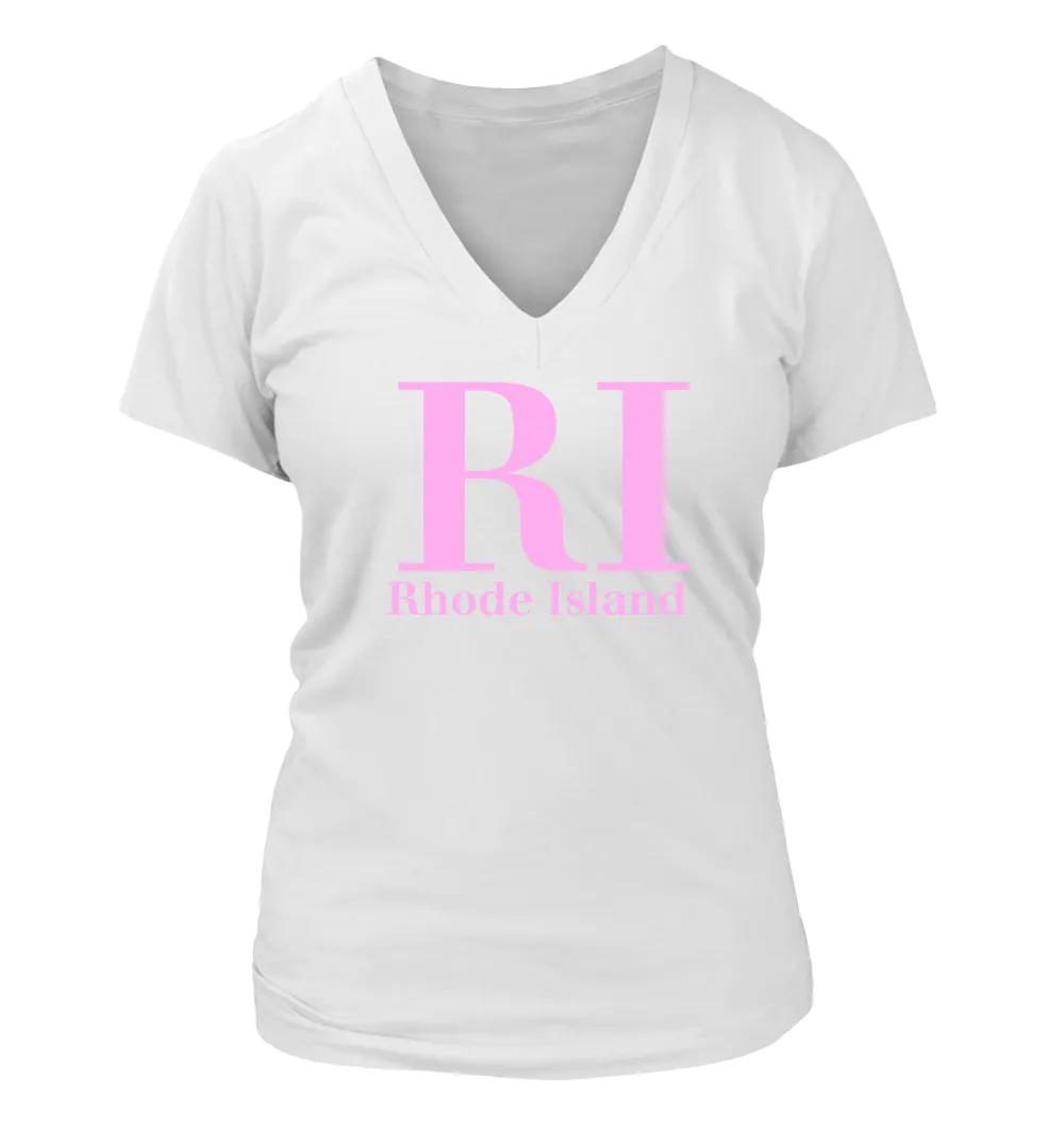 RI
Rhode Island Women's V-Neck T-Shirt